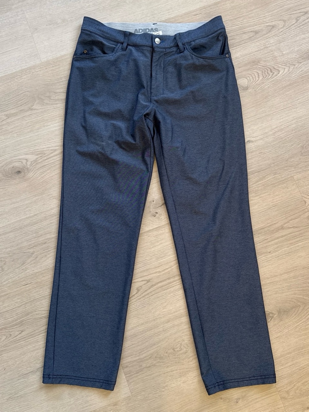 adidas Men's Straight Leg Jeans in Navy